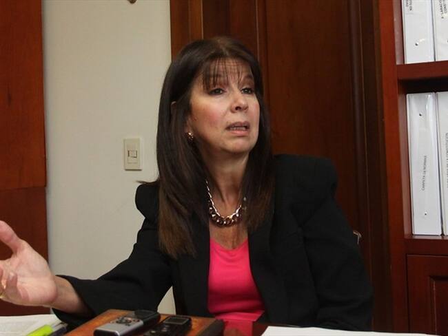 María Victoria Calle, presidenta de la Corte Constitucional. Foto: Colprensa