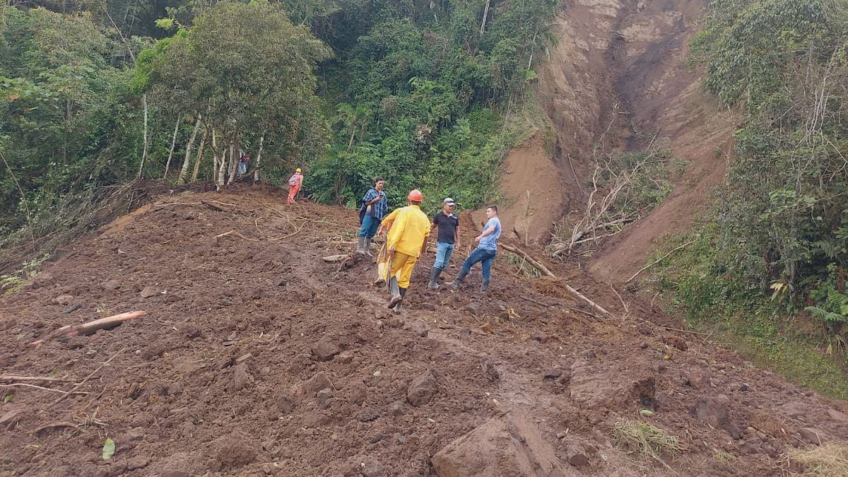 Derrumbe en Puerto Boyacá deja un muerto y dos casas afectadas