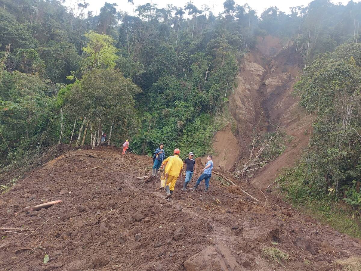 Derrumbe en Puerto Boyacá deja un muerto y dos casas afectadas