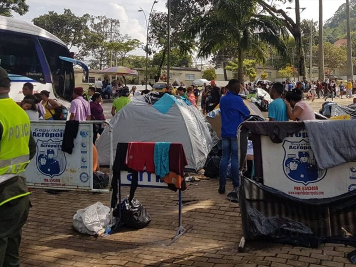 Desde Bucaramanga, devuelven de forma voluntaria a 40 venezolanos