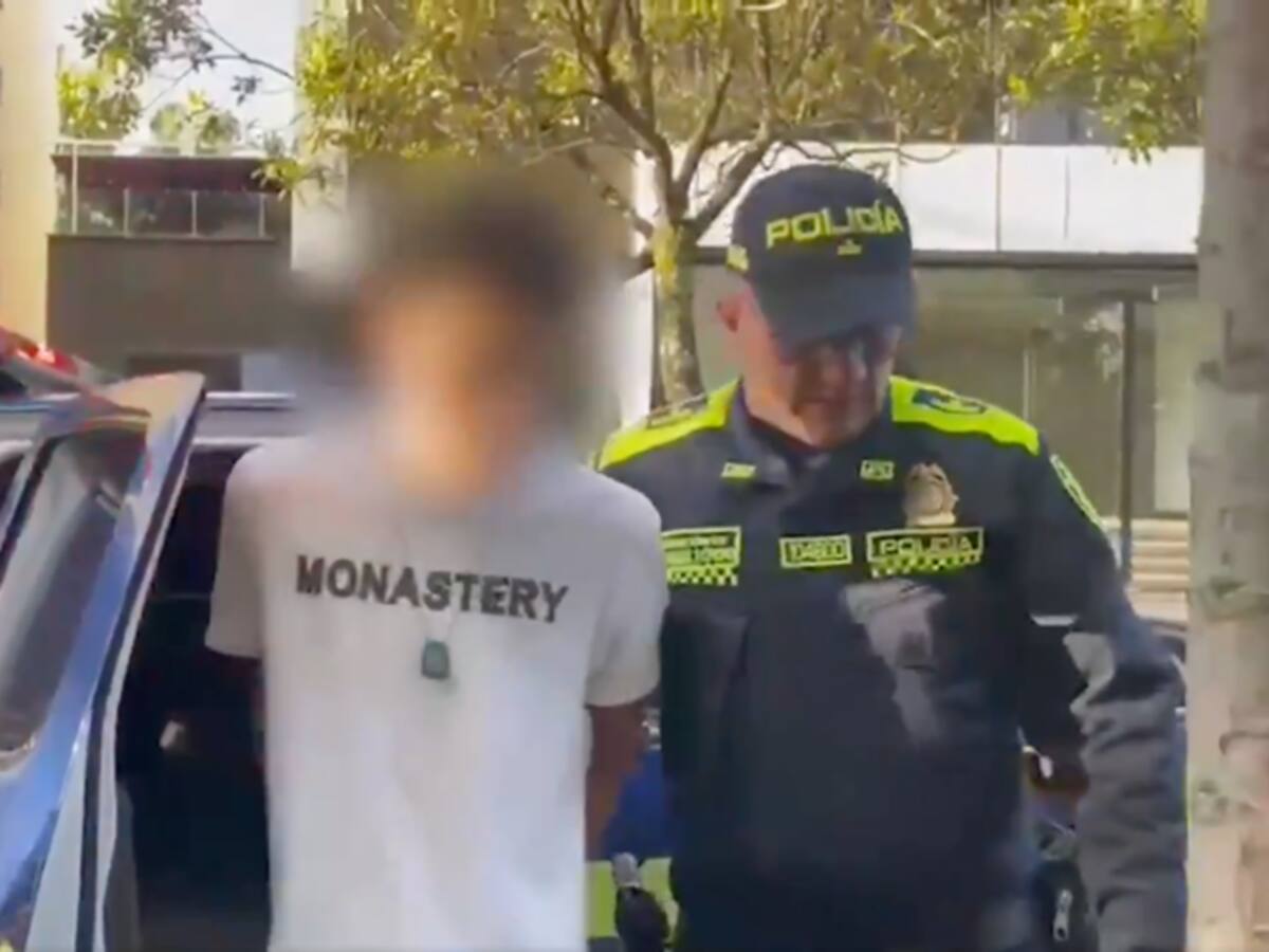 Policía capturó a presunto ladrón en Bogotá: tenía 176 millones de pesos en efectivo