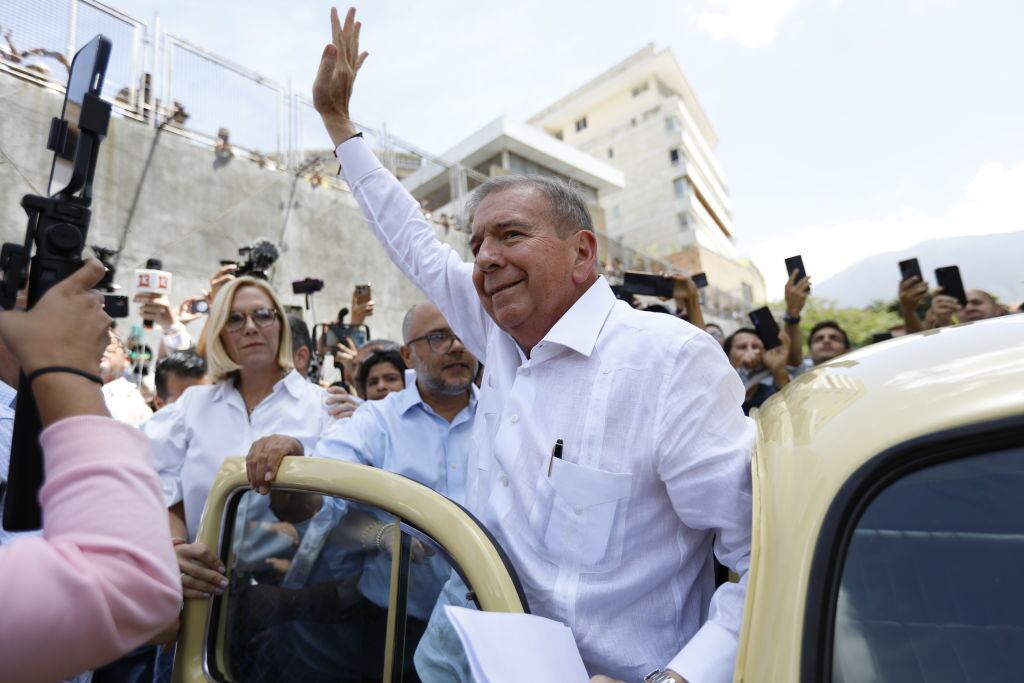 Edmundo González Urrutia. I Foto: Pedro Rances Mattey/Anadolu via Getty Images