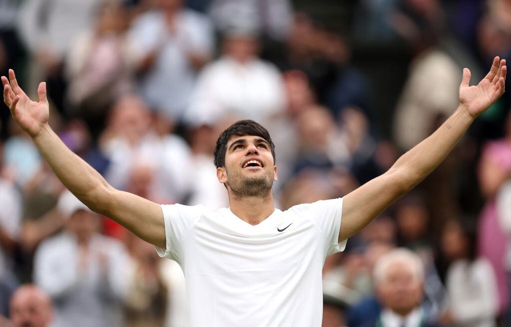 Carlos Alcaraz. Foto: Getty Images.