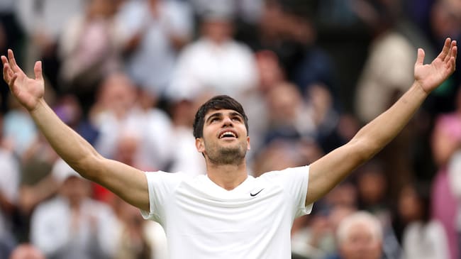 Carlos Alcaraz. Foto: Getty Images.