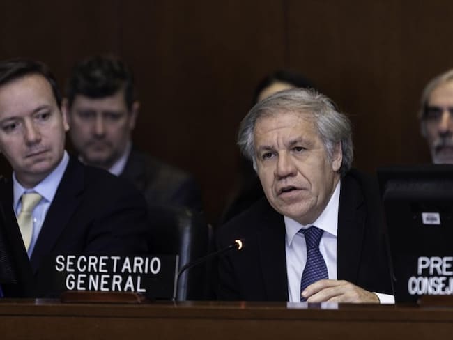 El secretario general de la Organización de los Estados Americanos (OEA), Luis Almagr. Foto: Colprensa