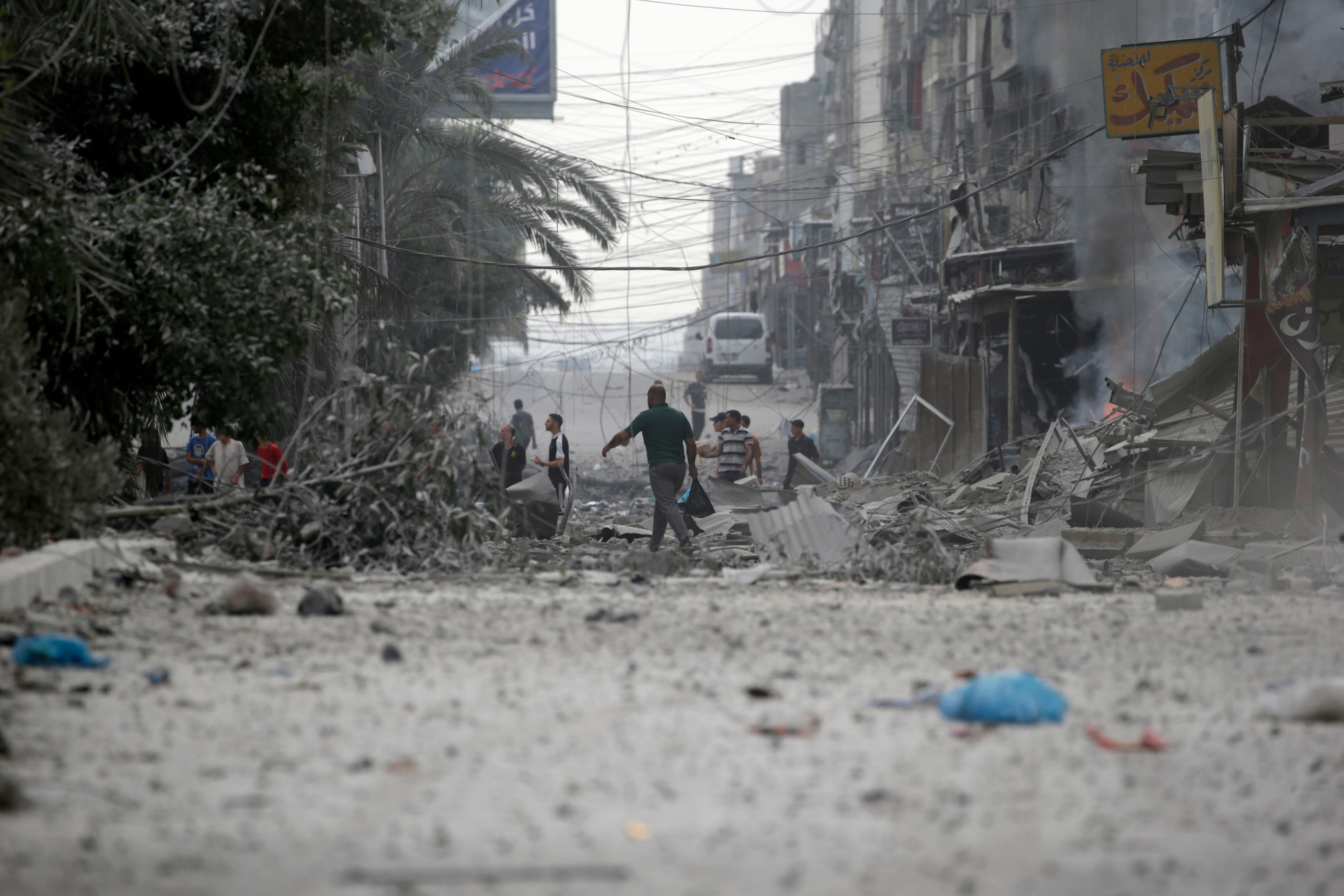 Gaza. Foto: EFE/EPA/MOHAMMED SABER