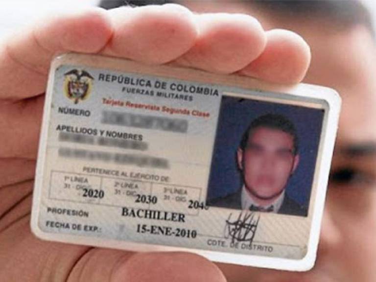 Libreta militar colombiana - Colprensa