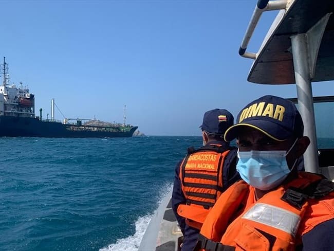 Confirman nuevo caso de coronavirus en buque abandonado en Santa Marta. Foto: DIMAR
