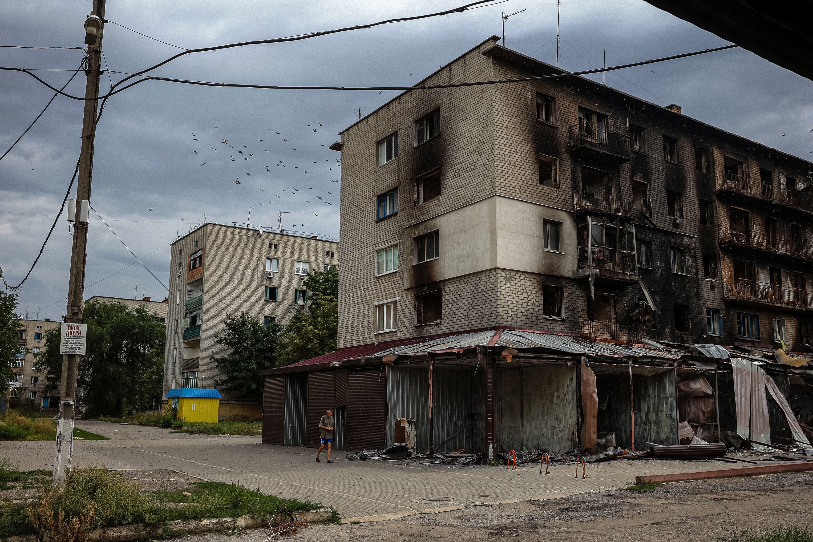 Imagen de referencia de la ciudad de Donetsk, región prorrusa desde el 2014. (Photo by ANATOLII STEPANOV/AFP via Getty Images)