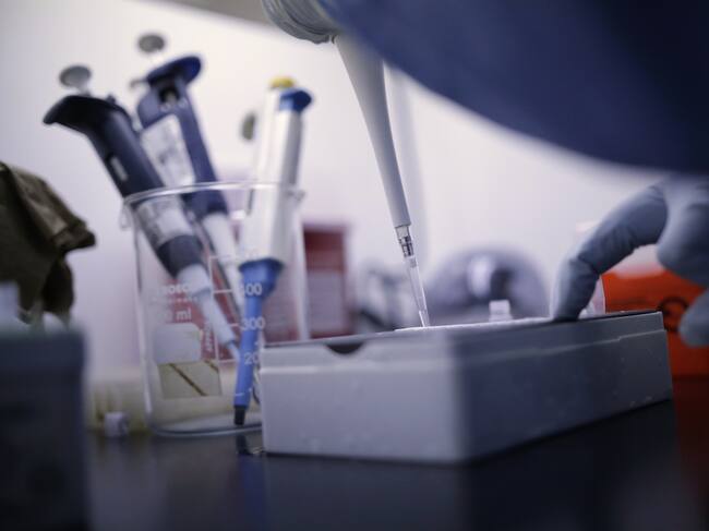 Bogotá. 22 de abril del 2020. Un convenio entre la Dirección General de Sanidad Militar y el Instituto Nacional de Salud da vida al Laboratorio de Referencia e Investigación del Ejército. (Colprensa - Sergio Acero)