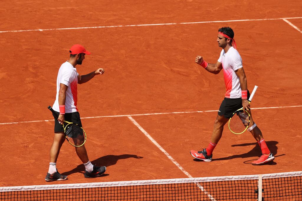Robert Farah y Juan Sebastián Cabal (Photo by Clive Brunskill/Getty Images)