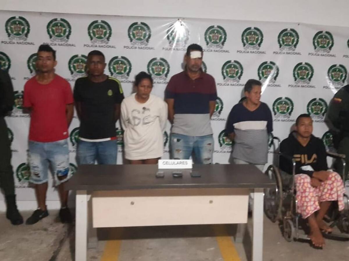 Desmantelada la banda ‘Los Costeños Villas’ en el Atlántico