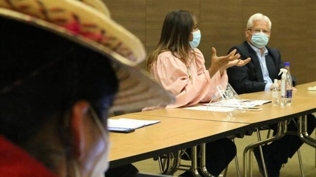 De la subcomisión hacen parte ocho delegados de la organización indígena y ocho del Gobierno . Foto: Alcaldía de Popayán