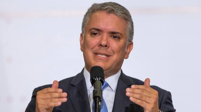 El presidente, Iván Duque inicia hoy su agenda en Francia. Foto: Getty Images / DANIEL GARZÓN HERAZO