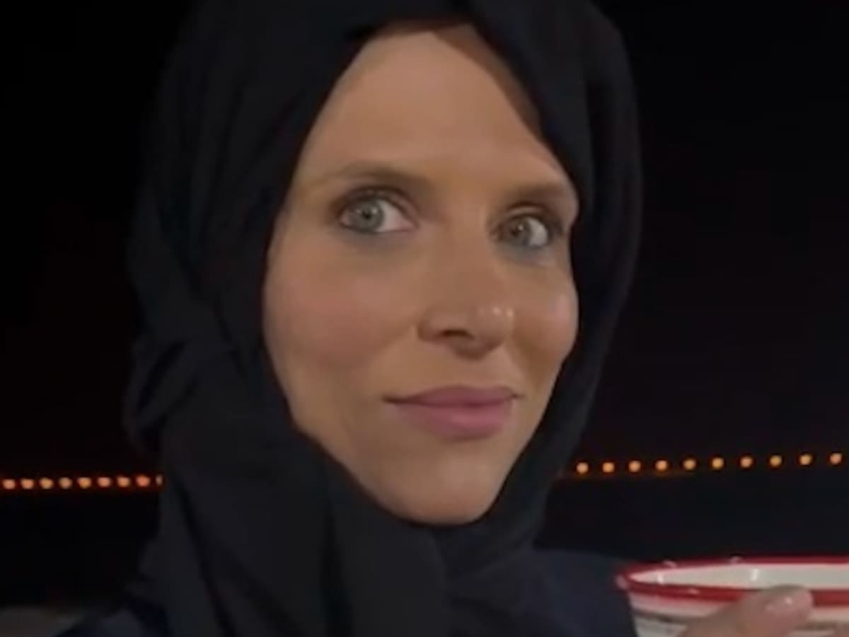 Así le fue a Catalina Maya probando la leche de camella en Qatar