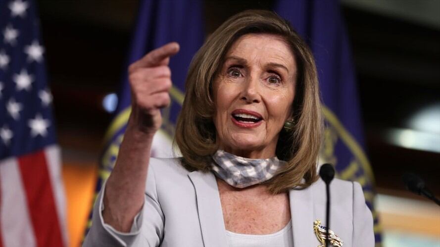 La presidenta de la Cámara Baja de Estados Unidos, Nancy Pelosi. Foto: Getty Images