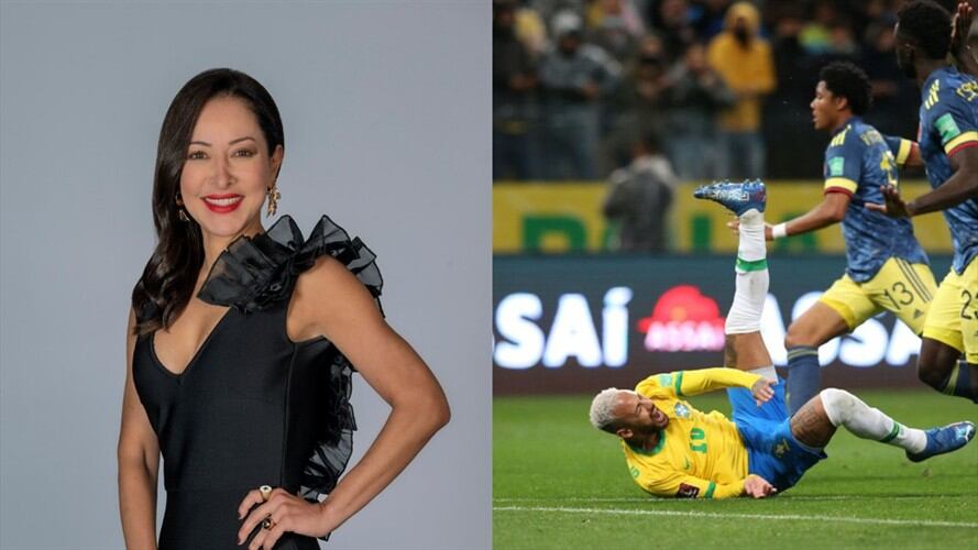 Flavia DosSantos defiende a Neymar. Foto: Colprensa / Getty Images