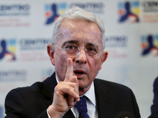 Álvaro Uribe. Foto: EFE.