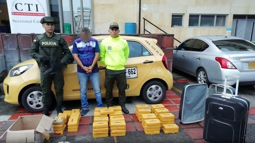 Los estupefacientes serían distribuidos y comercializados en las ciudades de Manizales, Pereira y Armenia en el Eje Cafetero. Foto: CTI