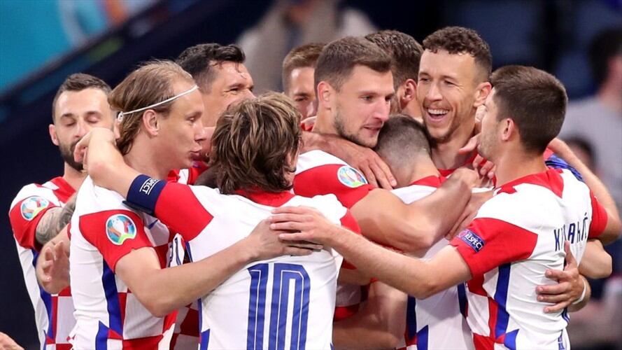 Con actuación estelar de Modric, Croacia se instala en los octavos de la Euro. Foto: Getty Images