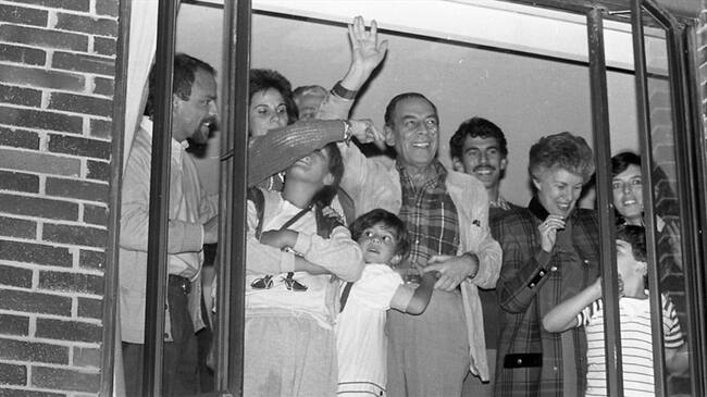 El senador Carlos Antonio Lozada conversó son El Espectador sobre el magnicidio de Álvaro Gómez Hurtado. Foto: Colprensa / ARCHIVO