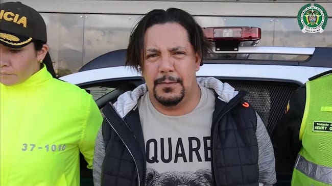 Juan Carlos Mesa Vallejo, alias Tom, aceptó los cargos que le imputó la Fiscalía. Foto: Colprensa