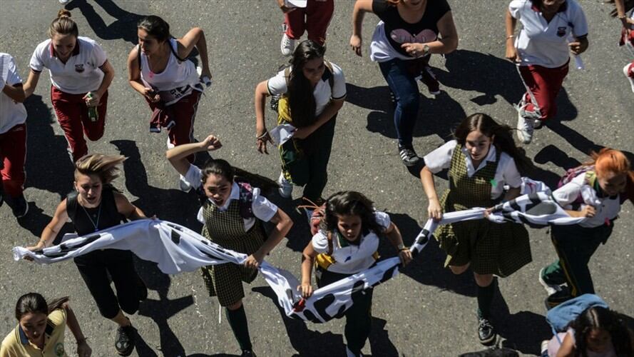 Los estudiantes advierten que quedó claro que el Gobierno Nacional no quiere negociar e ignora sus exigencias. Foto: Getty Images