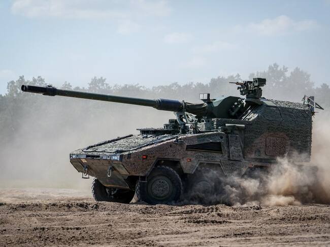 Panzerhaubitze 2000. I Foto: Kay Nietfeld/picture alliance via Getty Images.