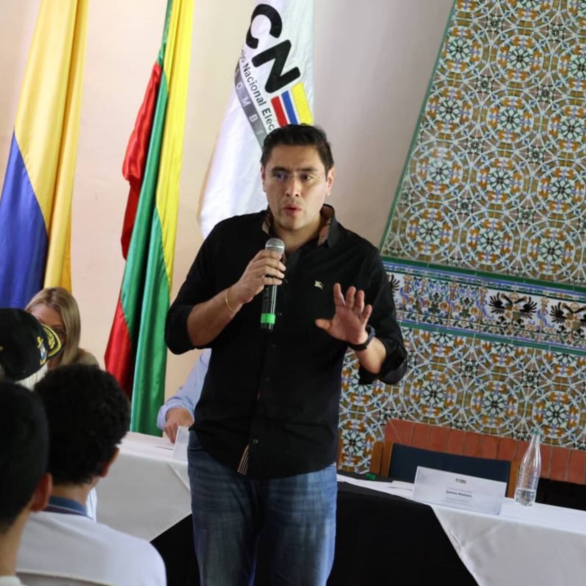 Cristian Quiroz fue elegido como nuevo presidente del Consejo Nacional Electoral