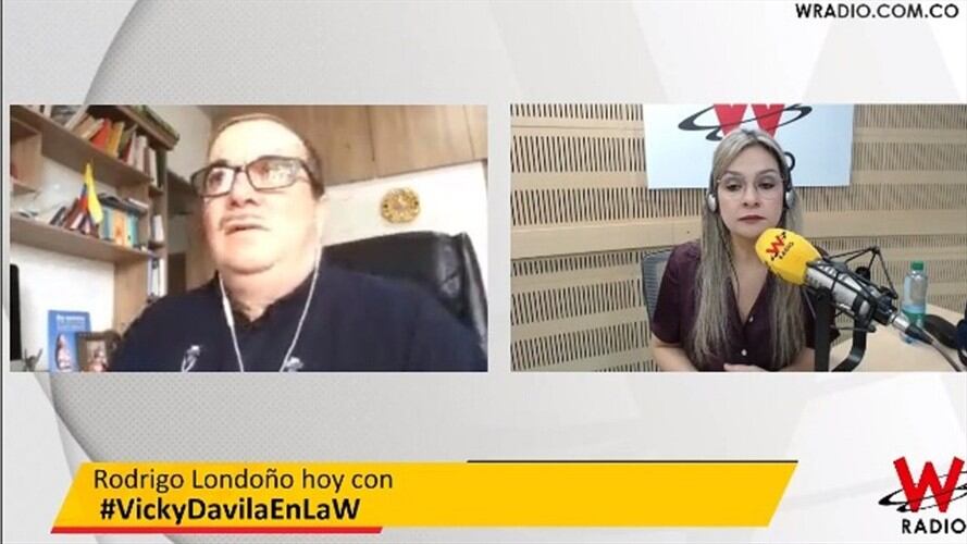 Marlon Marín es un picaro, bandido: Rodrigo Londoño, Timochenko. Foto: W Radio