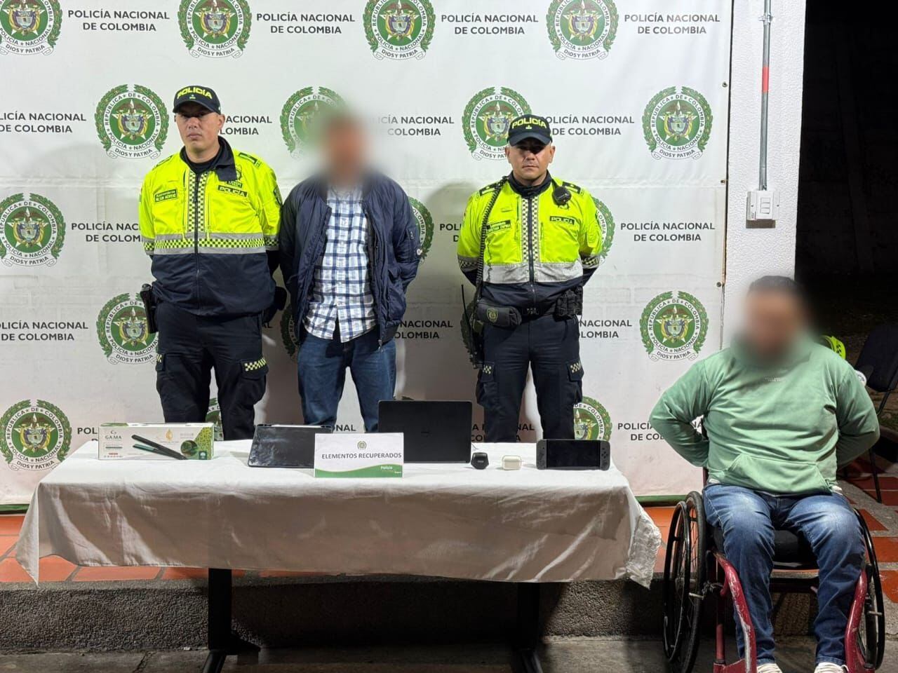 Captura de rompevidrios en Chapinero, Bogotá