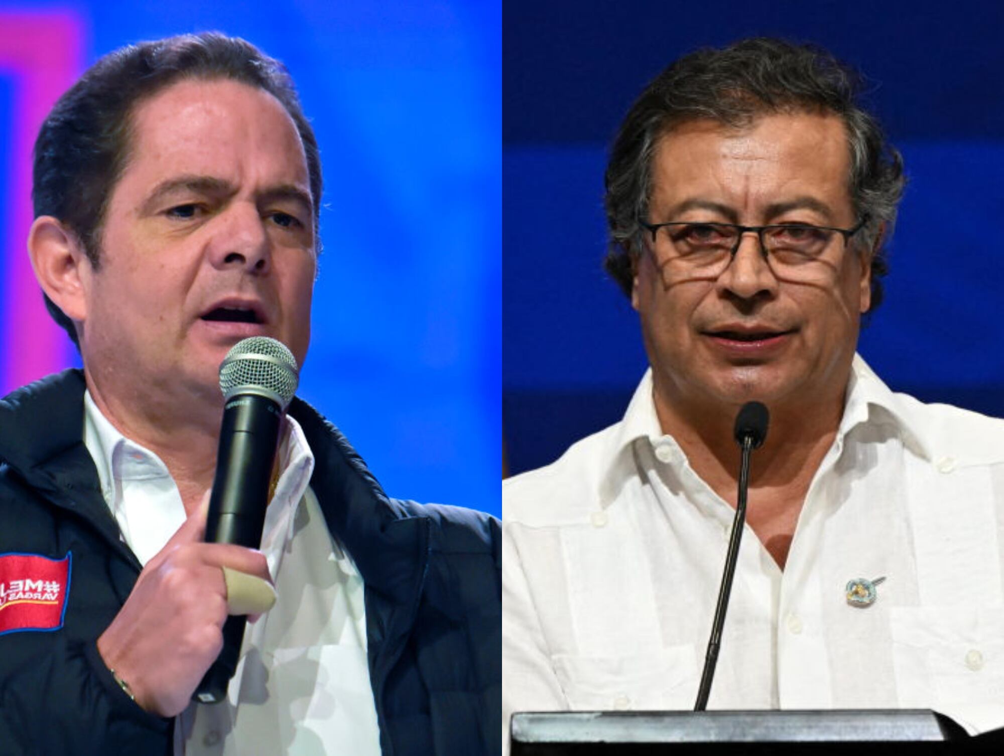German Vargas Lleras. y Gustavo Petro. I Foto: Getty Images.