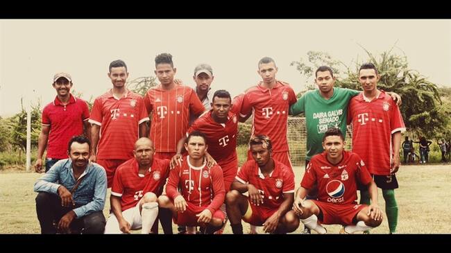 Vea cómo FC Bayern Munich sorprendió a jóvenes de El Salado (Bolívar). Foto: FC Bayern Munich