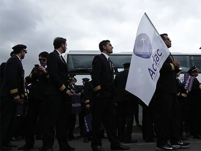 Huelga de Acdac. Foto: Colprensa