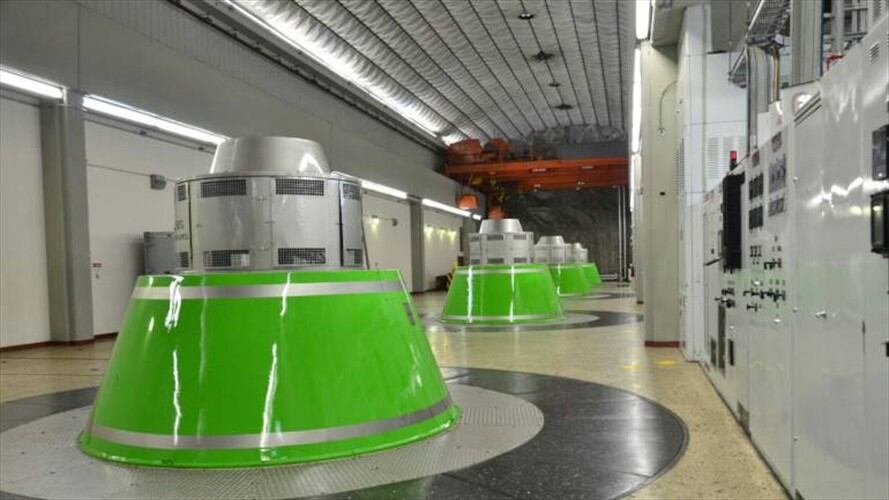 Central de Energía de Guatapé . Foto: Cortesía