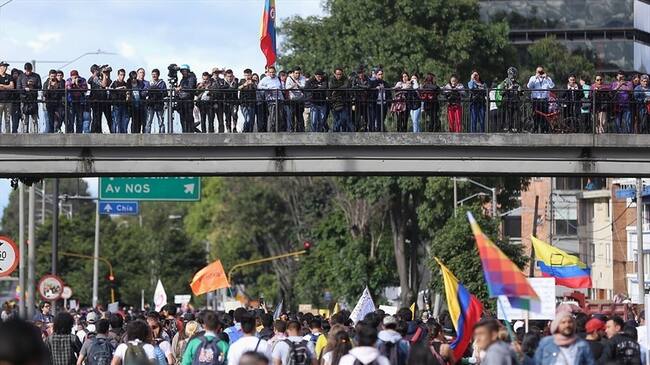 Estos son los puntos de concentración para las movilizaciones del 4 de diciembre . Foto: Colprensa
