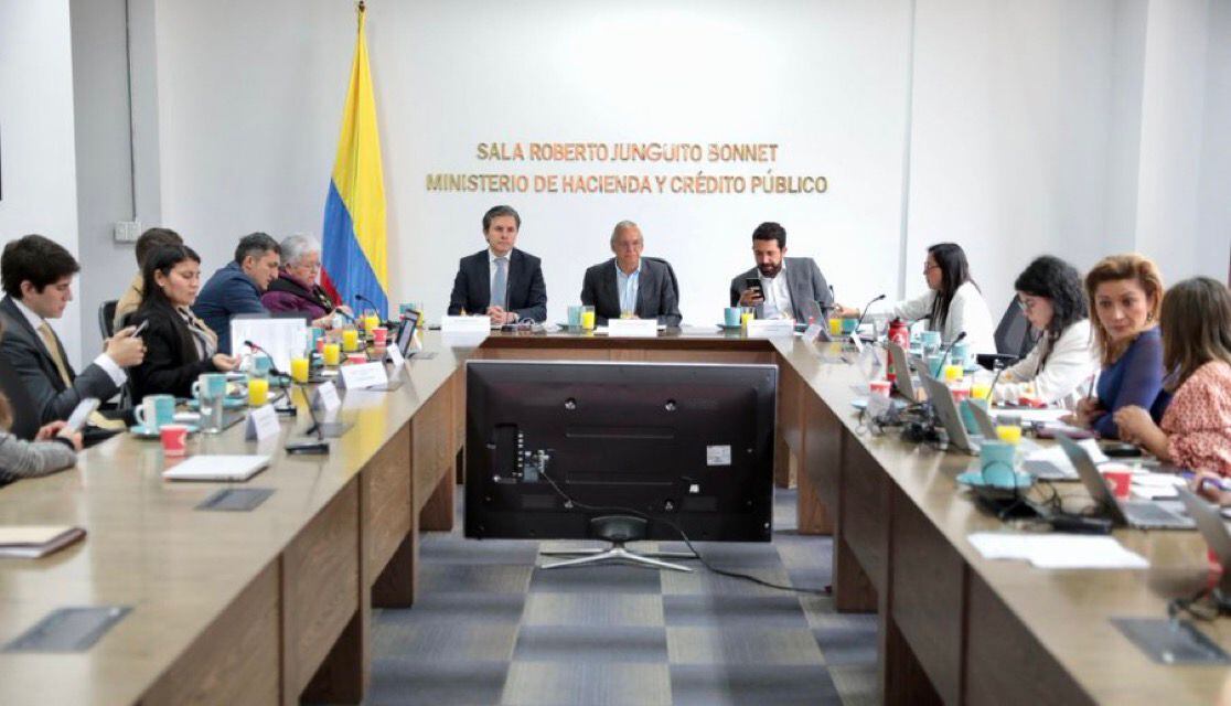 Comisión Interparlamentaria de Crédito Público. Foto: Ministerio de Hacienda