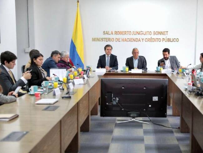 Comisión Interparlamentaria de Crédito Público. Foto: Ministerio de Hacienda