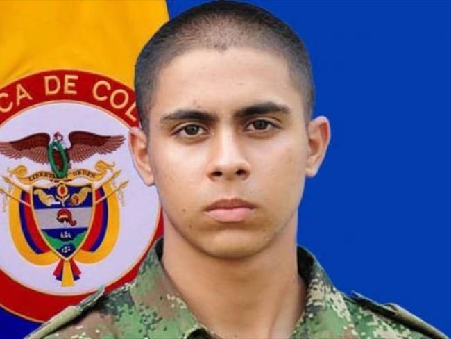 El soldado identificado como Andrés Felipe Echeverri García, oriundo de Cali, prestaba su servicio militar. Foto: Cortesía Sucesos Cauca