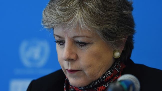 Alicia Bárcena, canciller de Estados Unidos. Foto: Getty Images