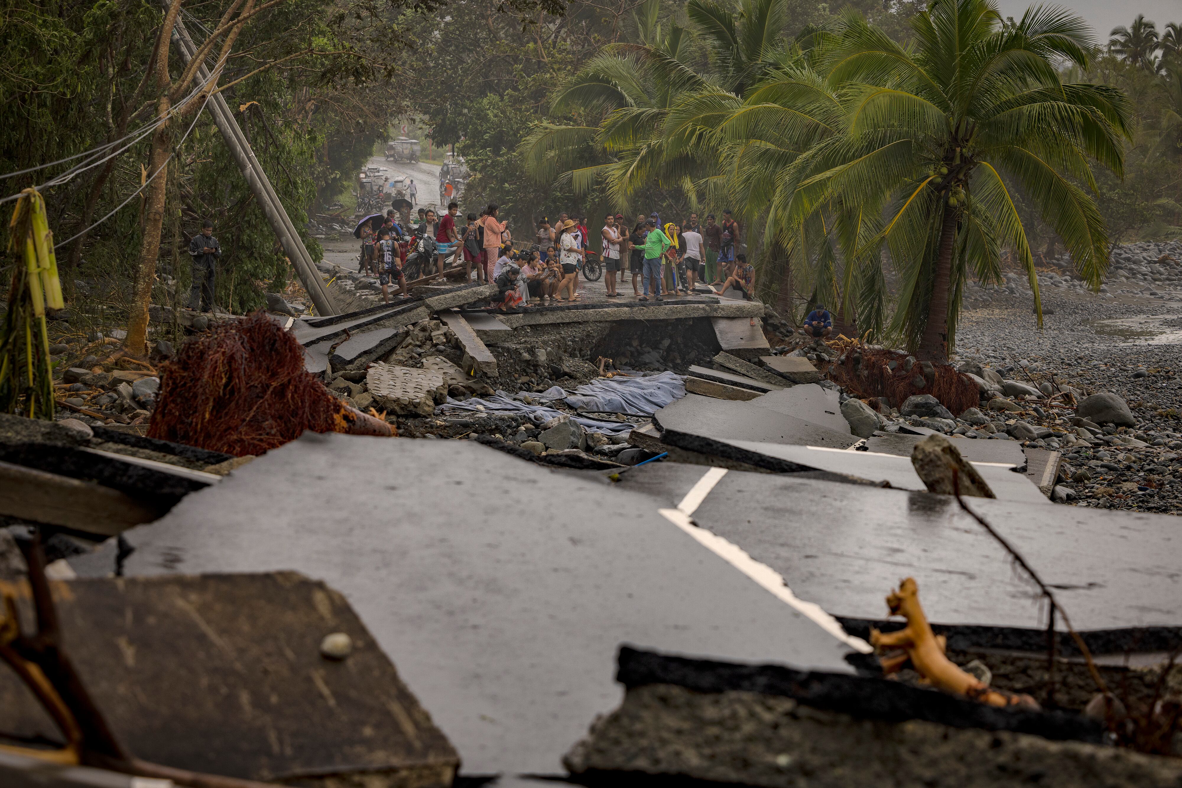 Filipinas tras el paso del Tifón Fung-Wong. Foto: Ezra Acayan/Getty Images