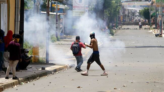 Murieron cinco personas en protestas contra el Gobierno de Nicaragua. Foto: Getty Images