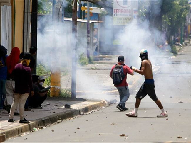 Murieron cinco personas en protestas contra el Gobierno de Nicaragua. Foto: Getty Images