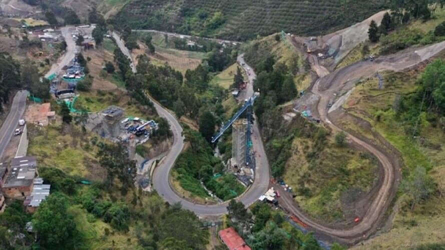 Corredor vial Pamplona – Los Patios . Foto: Cortesía ANI