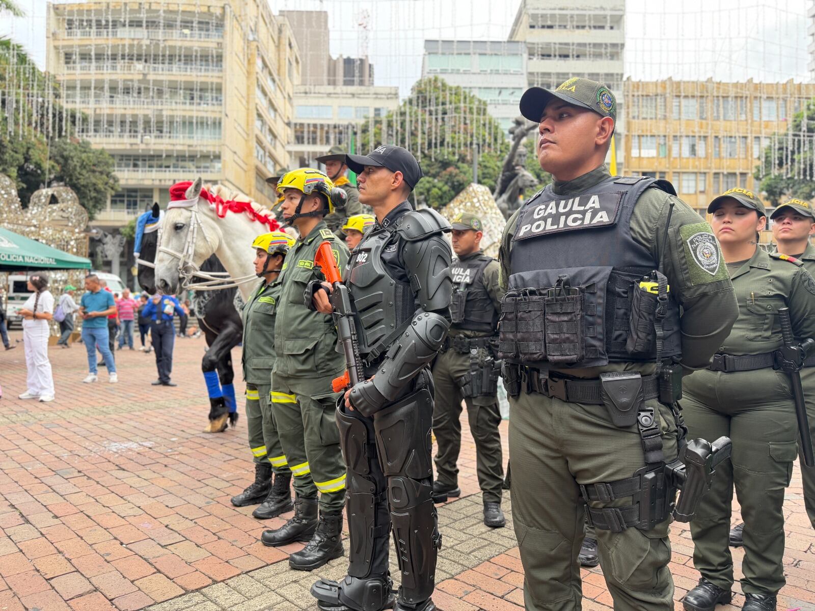 Plan Navidad en la ciudad de Pereira (foto: Policía Nacional)