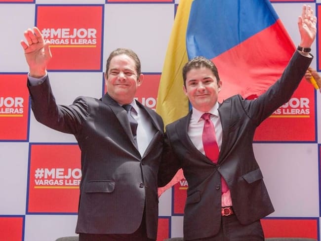 Germán Vargas inscribe su candidatura presidencial con Luis Felipe Henao como fórmula vicepresidencial. Foto: Cortesía prensa Germán Vargas