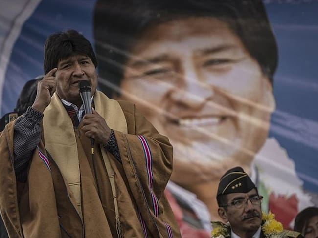 Morales aseguró en una breve comparecencia que se dará una nueva cita, en donde se contará en las urnas con un órgano electoral renovado. Foto: Getty Images