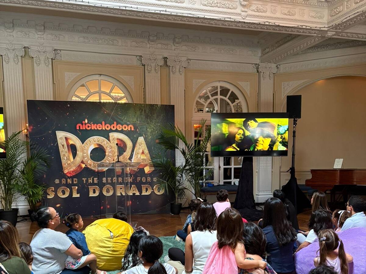 Preestreno de ‘Dora y la Búsqueda de Sol Dorado’ se presentó en la Embajada de Colombia en EE.UU.