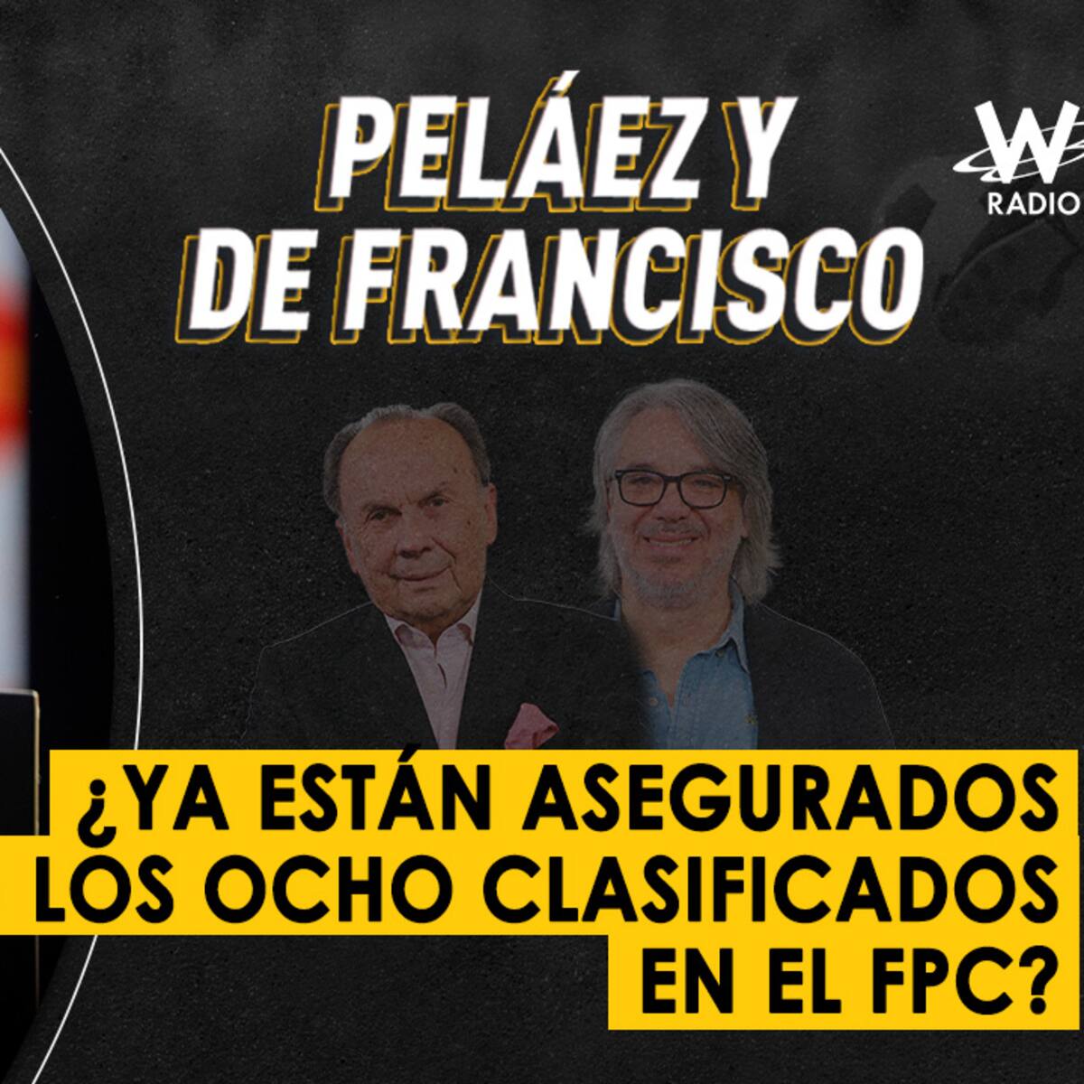 Escuche aquí el audio completo de Peláez y De Francisco de este 22 de abril de 2024