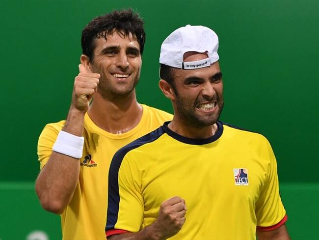 Juan Sebastián Cabal y Robert Farah, a semifinales del Roland Garros. Foto: Getty